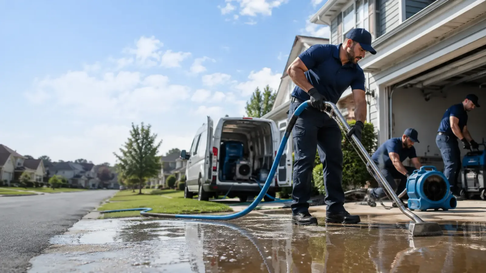 Flooded Basement Cleanup in Southgate, MI
